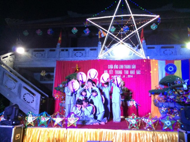 Thái Bình:  Chùa Ứng Linh (xã Xuân Hòa, Vũ Thư) tổ chức &quot;Đêm hội trăng rằm&quot;