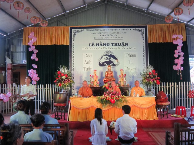 Thái Bình: Lễ hằng thuận tại chùa Từ Xuyên