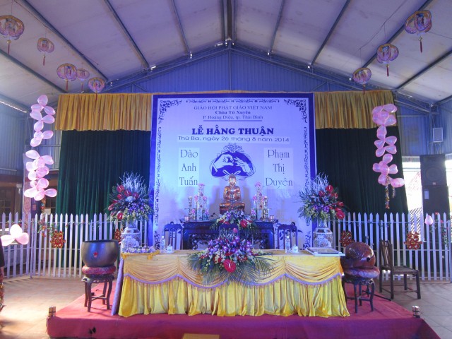 Thái Bình: Lễ hằng thuận tại chùa Từ Xuyên
