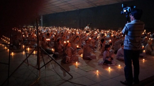 Thái Bình: Đêm hoa đăng đại lễ cầu siêu thai nhi chùa Từ Xuyên