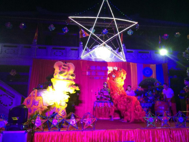 Thái Bình:  Chùa Ứng Linh (xã Xuân Hòa, Vũ Thư) tổ chức &quot;Đêm hội trăng rằm&quot;