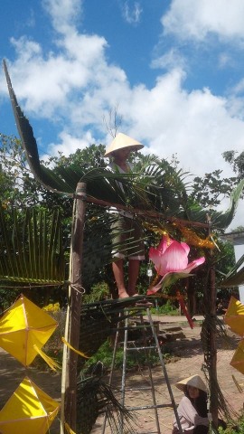 Thái Bình:  Chùa Bụt Mọc (xã Thái Hòa, Thái Thụy) tổ chức &quot;Đêm hội trăng rằm&quot;
