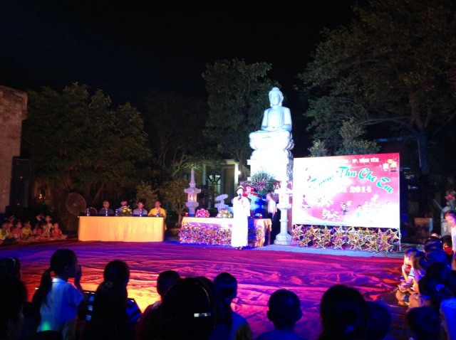 Vĩnh Phúc: Chùa Tích Sơn (P.Tích Sơn, TP.Vĩnh Yên) tổ chức &quot;Đêm hội trăng rằm&quot;