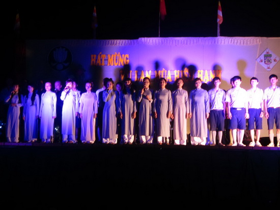 Hội trại Mục Kiền Liên ở chùa Đại Phước