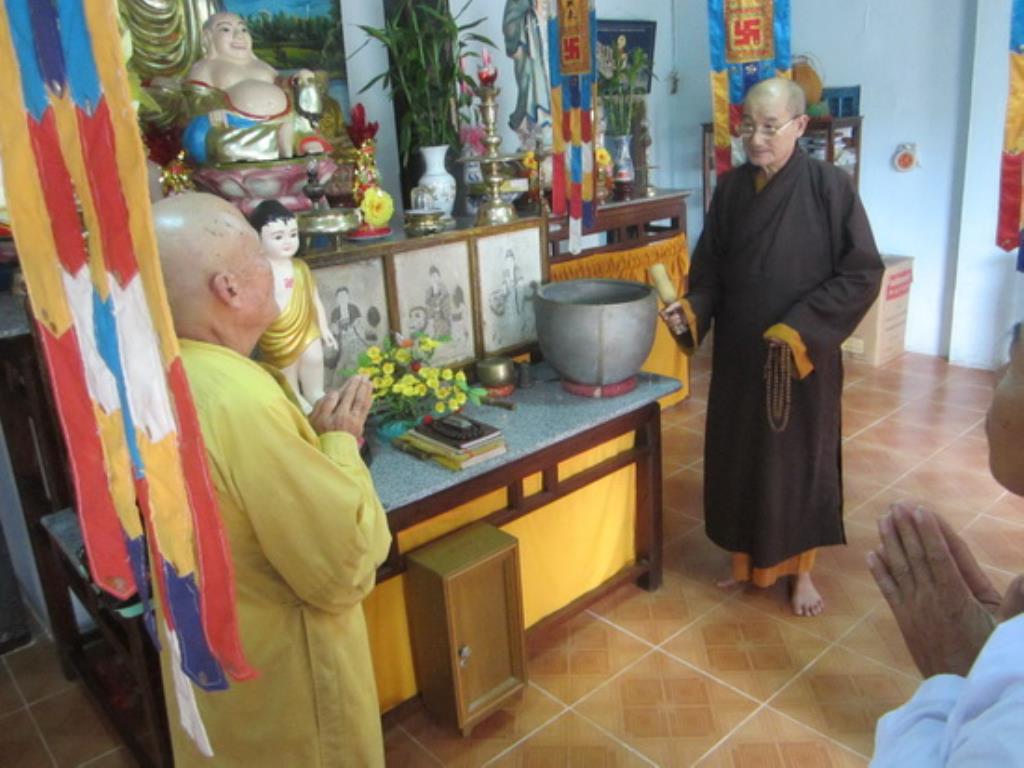 Đạo tràng BQT Tổ đình  Thiên Bửu kết duyên mùa An cư kiết hạ