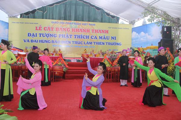 Nam Định: Khánh thành trung tâm Phật Giáo Trúc Lâm Thiên Trường