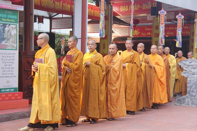 Thái Nguyên: Hạ Trường Chùa Phù Liễn Tác Pháp Tự Tứ