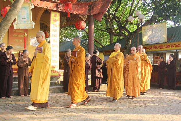 Thái Nguyên: Hạ Trường Chùa Phù Liễn Tác Pháp Tự Tứ