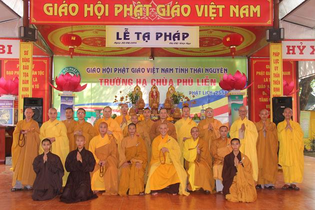 Thái Nguyên: Hạ Trường Chùa Phù Liễn Tác Pháp Tự Tứ