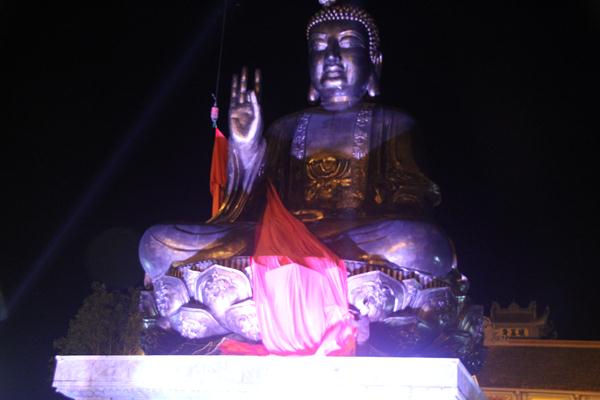 Nam Định: Chùm ảnh hô thần an vị đại tôn tượng Đức Bổn Sư Thích Ca Mâu Ni Phật
