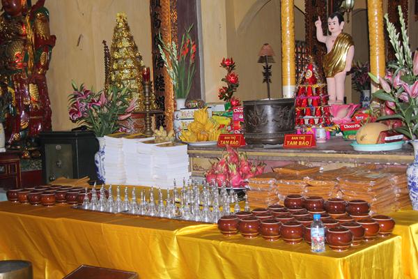 Thái Nguyên: Chùa Tân Long- Long An Cúng Dàng Trường Hạ Chùa Phù Liễn