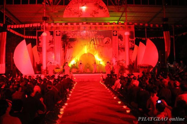 Thái Nguyên: Đêm Hội Vu Lan Chùa Thịnh Đán