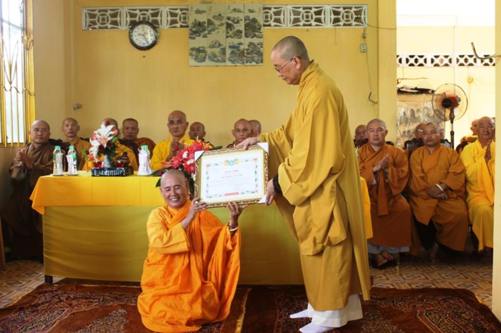 Đồng Tháp: Lễ Bổ  Nhiệm Trụ Trì TX. Ngọc Huệ