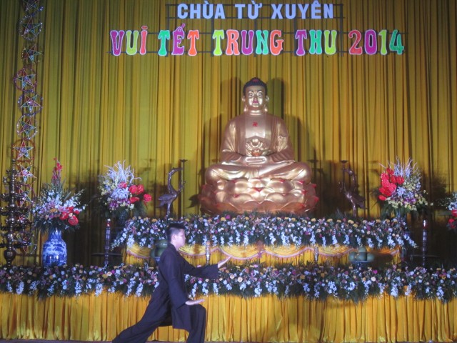Thái Bình: Chùa Từ Xuyên (P.Hoàng Diệu, TP.Thái Bình) tổ chức &quot;Đêm hội trăng rằm&quot;