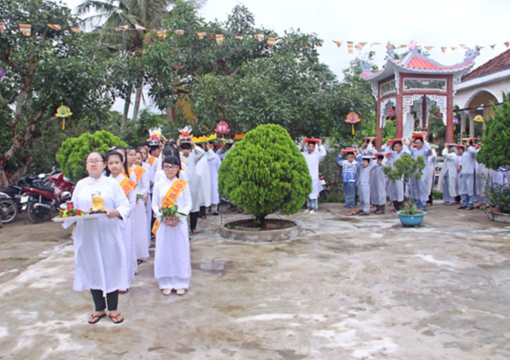 Gia Lai:Tịnh xá Ngọc Túc Khóa Tu Báo Ân và lễ Dâng Y Ca Sa
