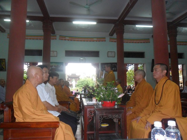 Thái Bình: Trường hạ Tổ đình Thánh Long tổ chức tạ pháp an cư kiết hạ PL.2558-DL.2014