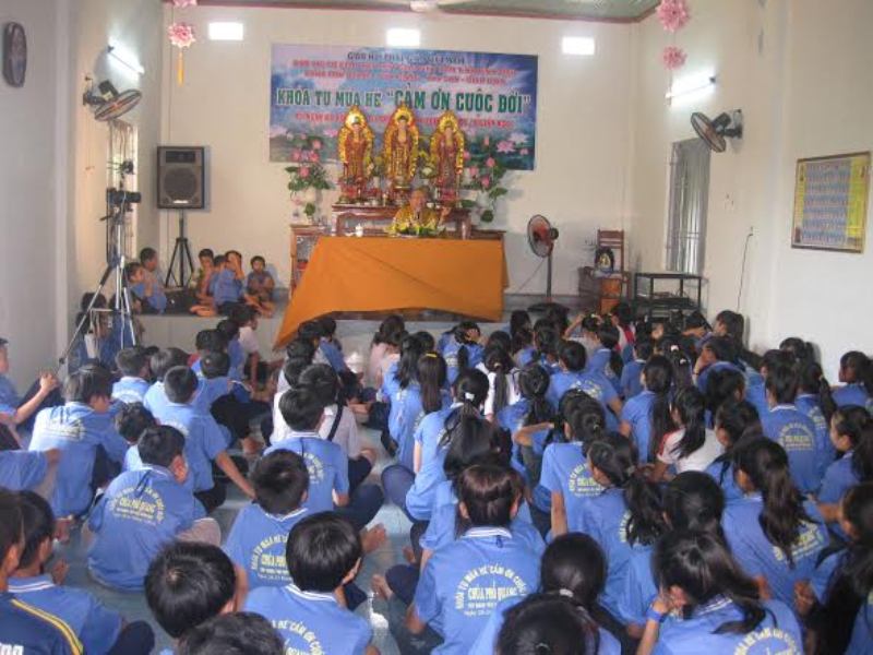 Bình Định Khóa Tu Mùa Hè Chùa Phổ Quang