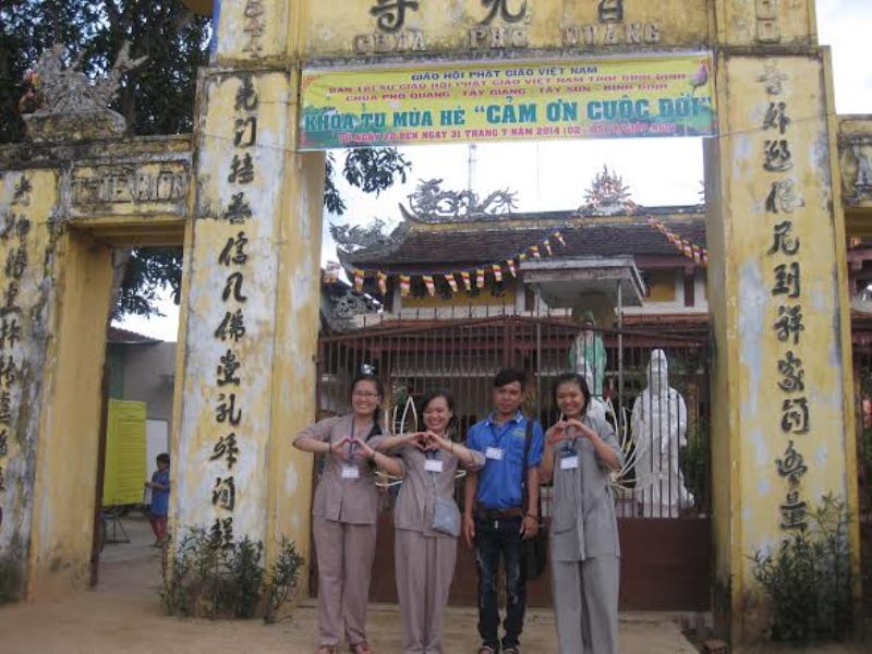 Bình Định Khóa Tu Mùa Hè Chùa Phổ Quang