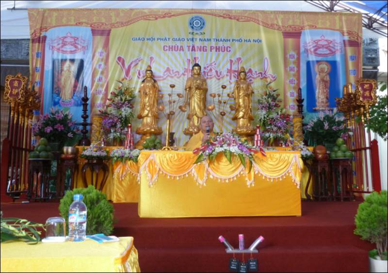 Đại Lễ Vu Lan Chùa Tăng Phúc Hà Nội - PL 2558