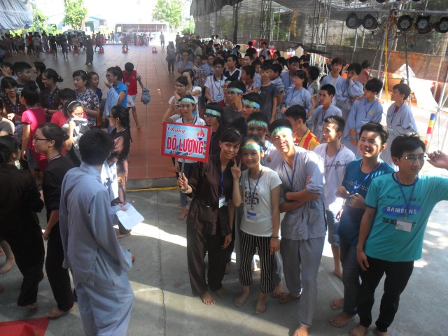 Thái Bình: Chùa Từ Xuyên tổ chức khóa tu mùa hè lần thứ tư năm 2014 LỄ QUY Y TAM BẢO (ngày thứ hai)