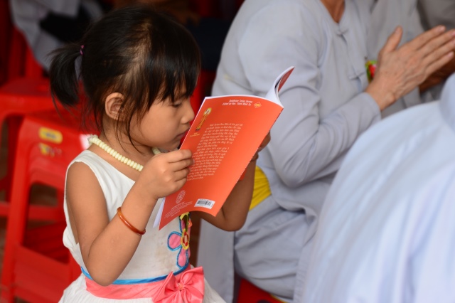 Hà Tĩnh: Hàng ngàn hoa đăng lung linh trong Đại lễ Vu Lan báo hiếu 2014 tại chùa Tượng Sơn
