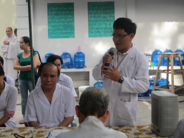 Chùa Đại Phước tổ chức khám chữa bệnh từ thiện