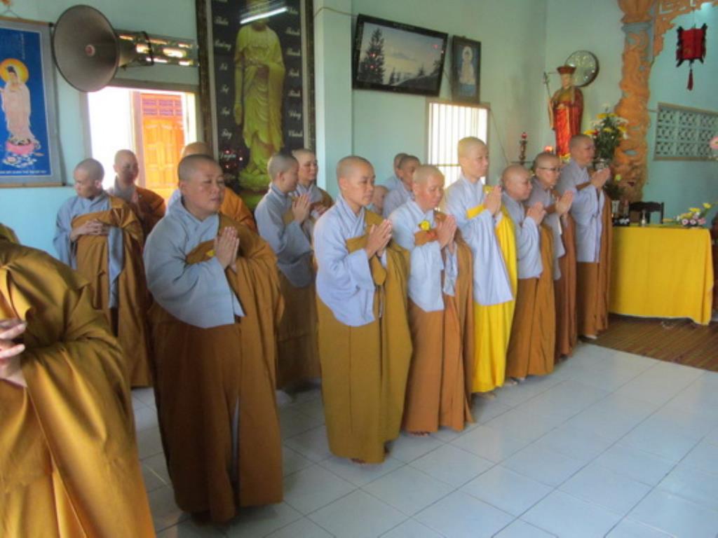 Trường hạ Ni thị xã Ninh Hòa bế giảng khóa an cư