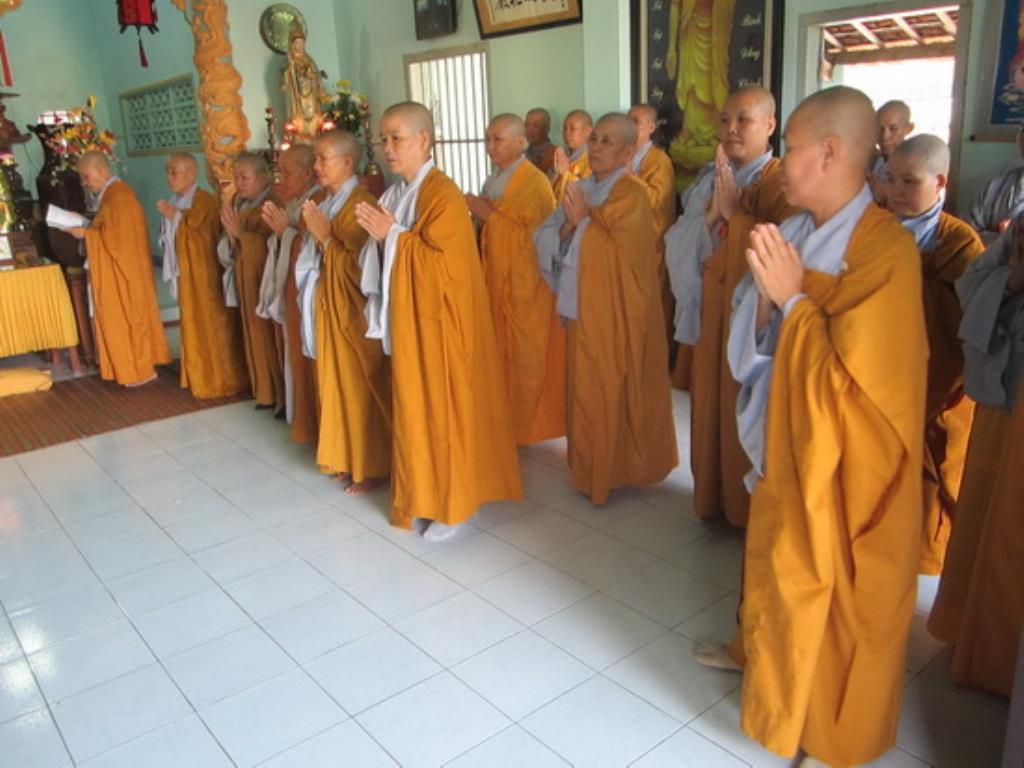 Trường hạ Ni thị xã Ninh Hòa bế giảng khóa an cư