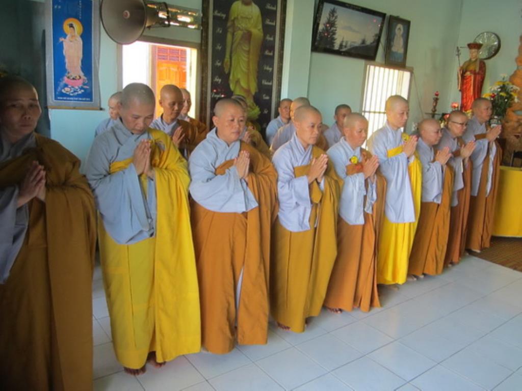Trường hạ Ni thị xã Ninh Hòa bế giảng khóa an cư