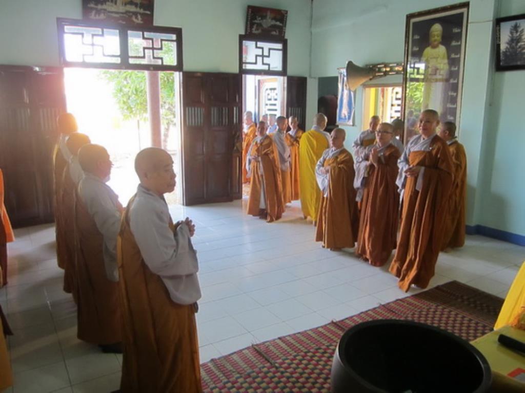 Trường hạ Ni thị xã Ninh Hòa bế giảng khóa an cư