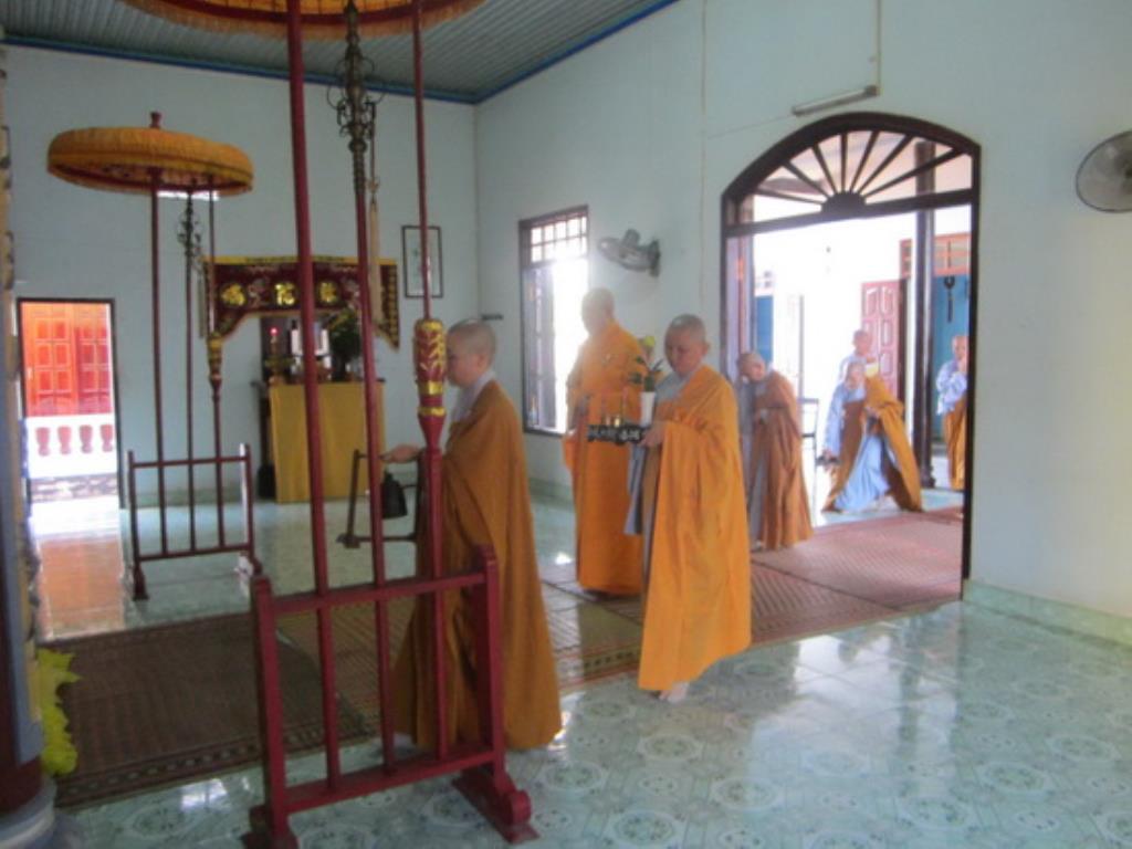Trường hạ Ni thị xã Ninh Hòa bế giảng khóa an cư