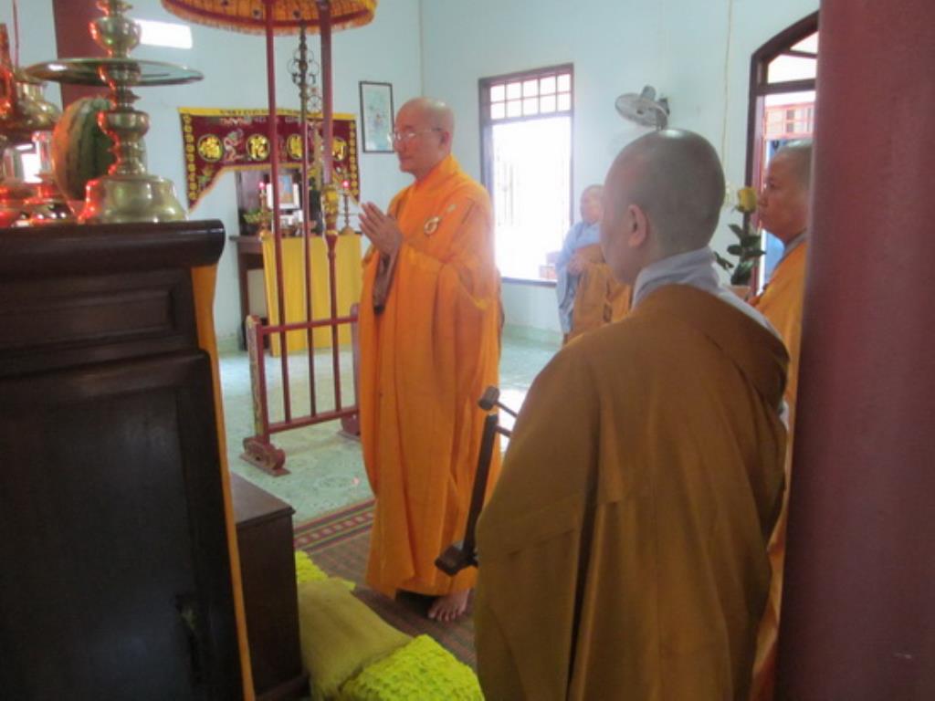 Trường hạ Ni thị xã Ninh Hòa bế giảng khóa an cư