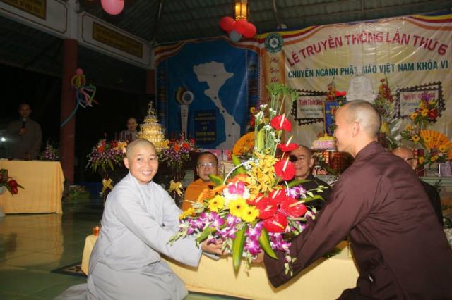 Lễ truyền thống chuyên ngành PGVN khóa VI HVPGVN tại TP.HCM