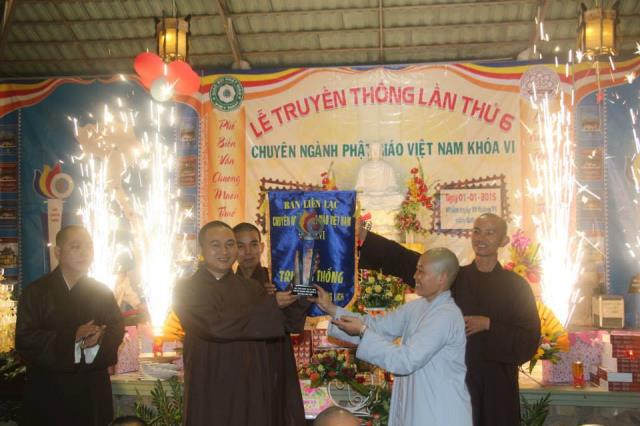 Lễ truyền thống chuyên ngành PGVN khóa VI HVPGVN tại TP.HCM