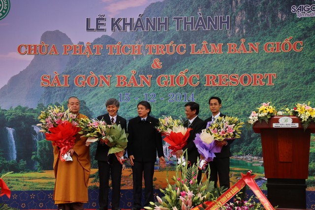 Cao Bằng: Chủ tịch nước Trương Tấn Sang dự khánh thành chùa Phật Tích Trúc Lâm Bản Giốc