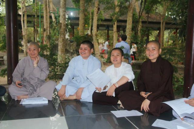 Lễ truyền thống chuyên ngành PGVN khóa VI HVPGVN tại TP.HCM