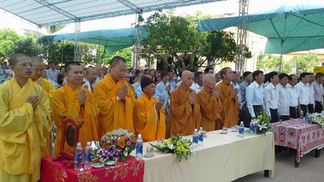 Thái Bình: Tổ đình Nguyệt Quang tổ chức lễ động thổ xây dựng ngôi nhà Tổ và giảng đường Trường hạ