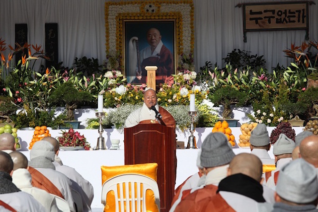 Hàn Quốc Thiền sư Pháp Truyền,  lãnh đạo tinh thần tối cao cho Thiền phái Tào Khê tân Viên tịch