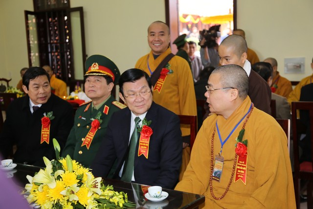 Cao Bằng: Chủ tịch nước Trương Tấn Sang dự khánh thành chùa Phật Tích Trúc Lâm Bản Giốc