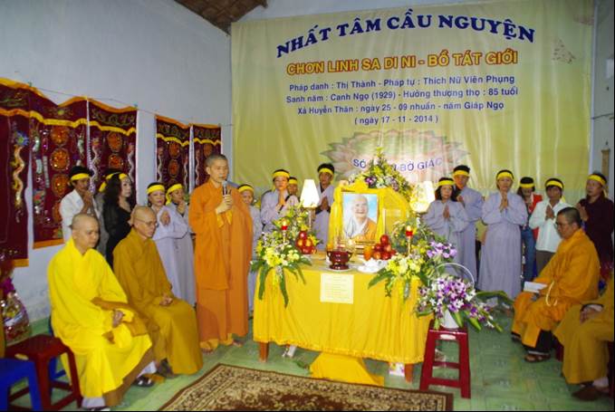 Tiểu Sử Cố Sa Di Ni Bồ Tát Giới Thích Nữ Viên Phụng