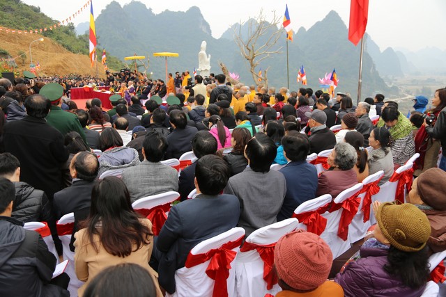 Cao Bằng: Chủ tịch nước Trương Tấn Sang dự khánh thành chùa Phật Tích Trúc Lâm Bản Giốc