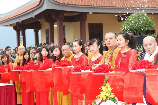 Cao Bằng: Chủ tịch nước Trương Tấn Sang dự khánh thành chùa Phật Tích Trúc Lâm Bản Giốc