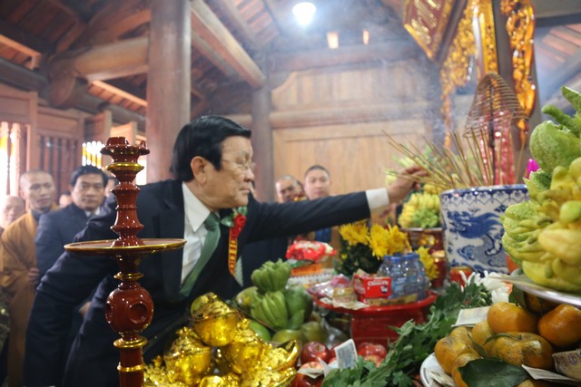 Cao Bằng: Chủ tịch nước Trương Tấn Sang dự khánh thành chùa Phật Tích Trúc Lâm Bản Giốc