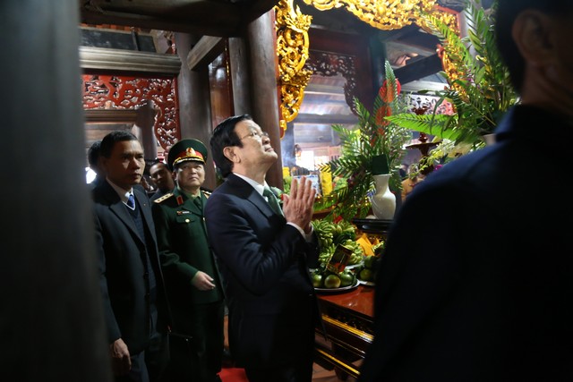 Cao Bằng: Chủ tịch nước Trương Tấn Sang dự khánh thành chùa Phật Tích Trúc Lâm Bản Giốc