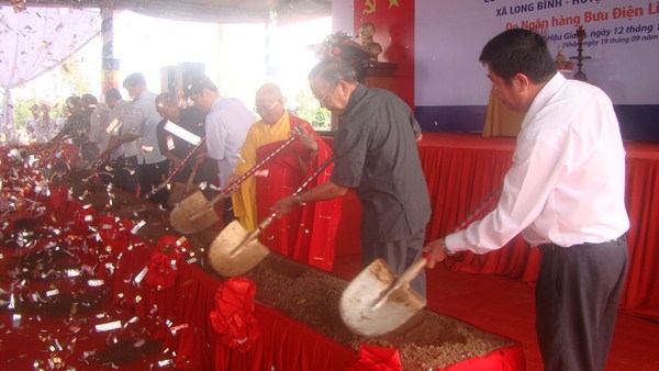 Hậu Giang: Long trọng tổ chức Lễ Khởi công xây Thiền viện Trúc Lâm Hậu Giang