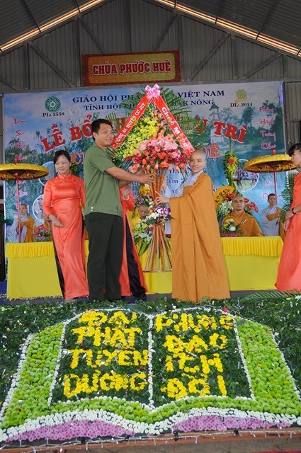 Lễ bổ nhiệm trụ trì chùa Phước Huệ Đắk Nông