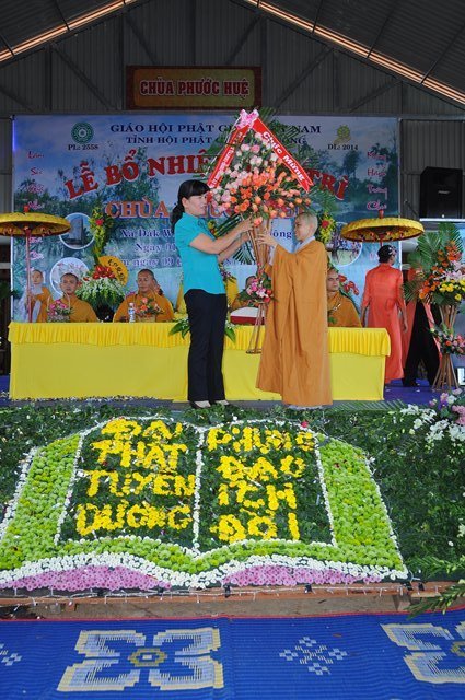 Lễ bổ nhiệm trụ trì chùa Phước Huệ Đắk Nông