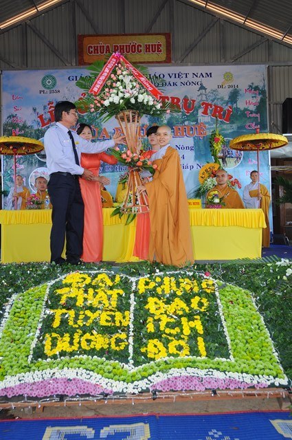 Lễ bổ nhiệm trụ trì chùa Phước Huệ Đắk Nông
