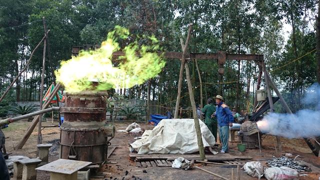 Thái  Nguyên: Đại lễ đúc chuông chùa Thuần Lương