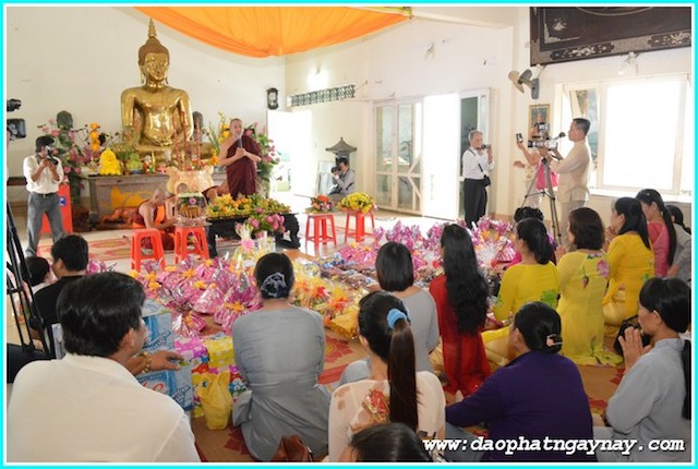 Vũng Tàu: Đại lễ dâng y Kathina tại chùa Hộ Pháp